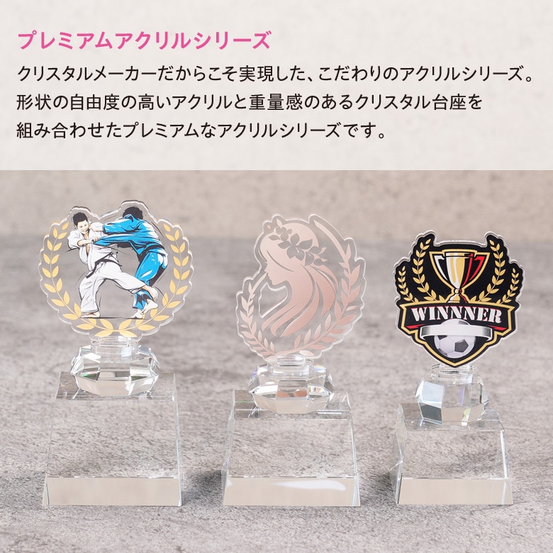 プレミアム アクリル トロフィー 【ART-4B】