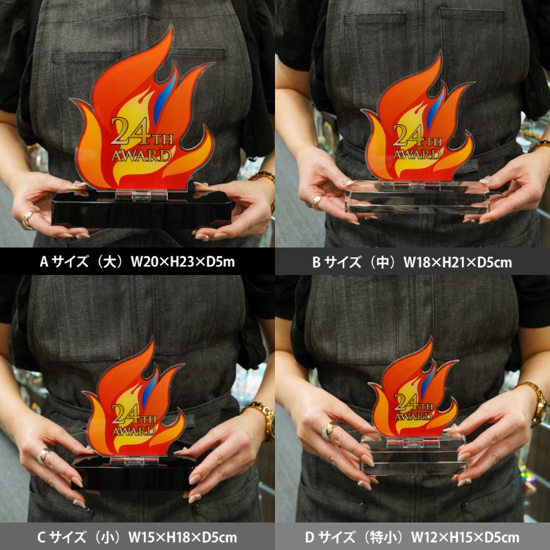 プレミアム アクリル 表彰盾 【ARP-1A】