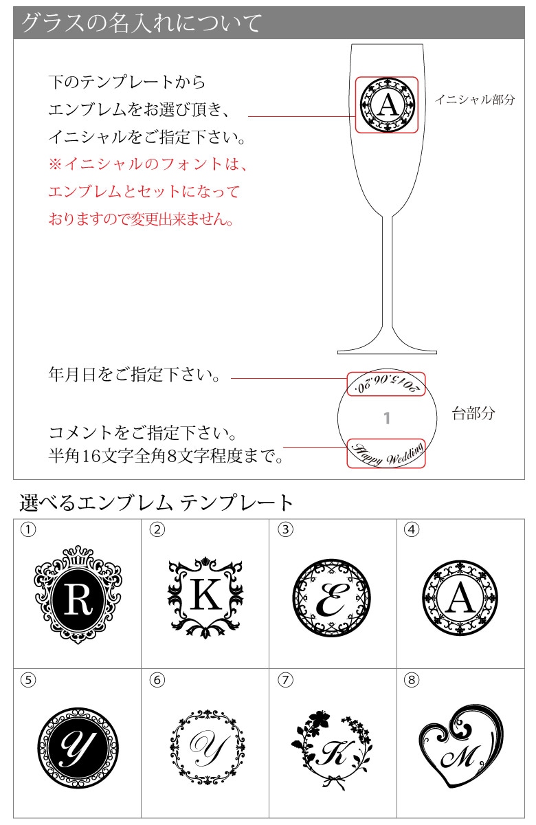 名入れワイン＆グラスセット】シャンパーニュ・バロン・ド・ロス