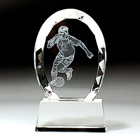 クリスタルトロフィー 【サッカー 811】
