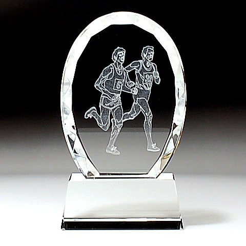 クリスタルトロフィー 【ランナー 811】