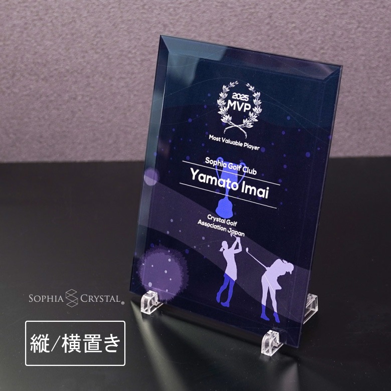 eスポーツ ガラス盾 【PS-U1-esp2】 | □表彰盾,ガラス盾 | ソフィア