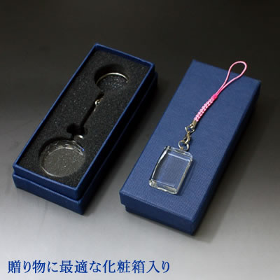 クリスタル ストラップ キーホルダー 【DST-3】