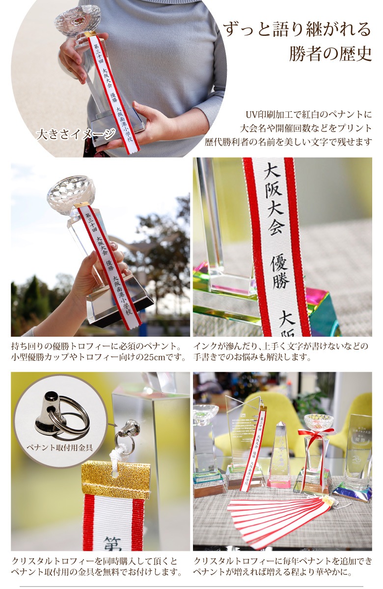 名入れペナント 【5本】pnt-ss-5 | □表彰トロフィー,オプション