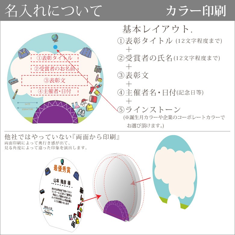 クリスタル盾 【DP-14C-kids】