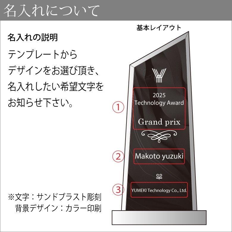 ブラックビューティー　トロフィー 【WCRB-37B】