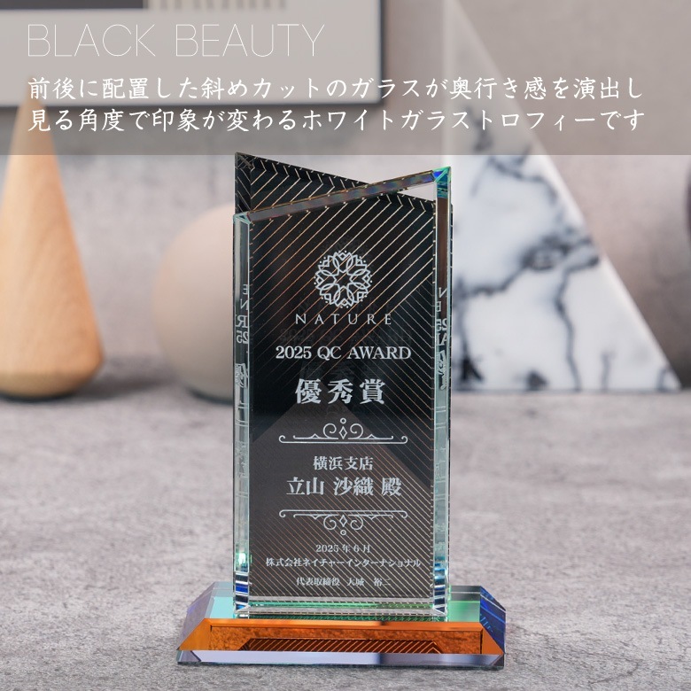 ブラックビューティー　トロフィー 【WCRB-40C】