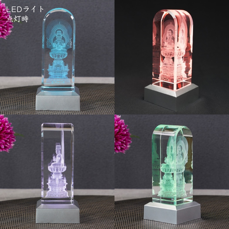 クリスタル 癒しのお仏像 大日如来 【DB-3】 | □クリスタル仏具,癒し