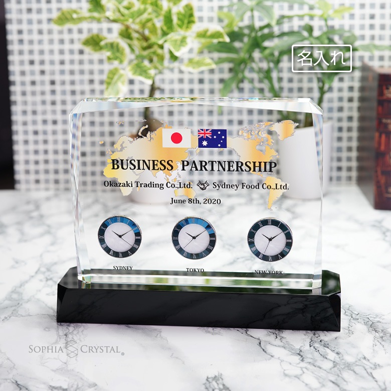 クリスタル時計 【DT-21】