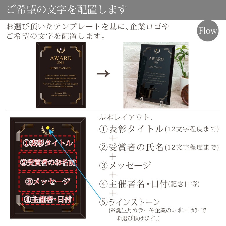 ガラス表彰盾 ガレナ 【PS-8A-gal】