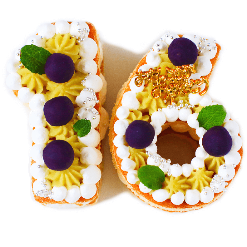 ２ケタ・ナンバーケーキ（お芋）★冷凍便
