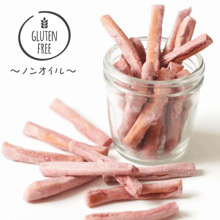 無添加・じゃがスティック（紫おやつMilk）