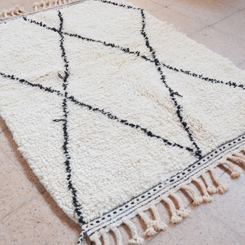 ベニワレン・モロッコラグ//KL10843 //144 cmx103cm// ディア