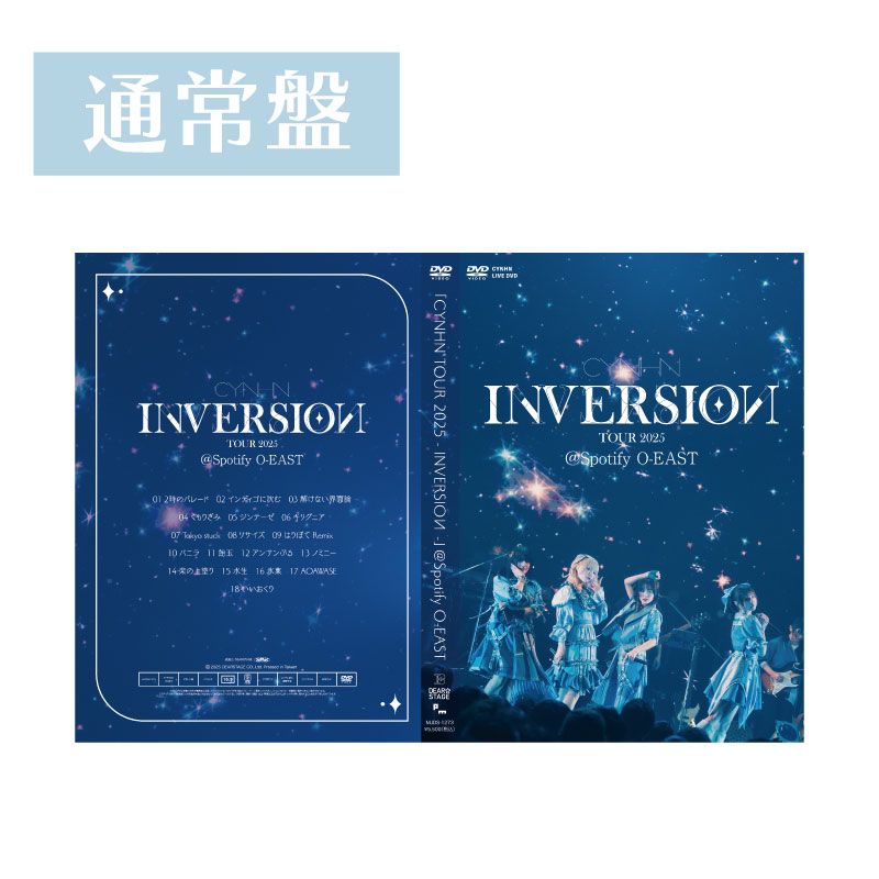 ̾ס LIVE DVDCYNHN TOUR 2025 - INVERSIO -סSpotify O-EAST