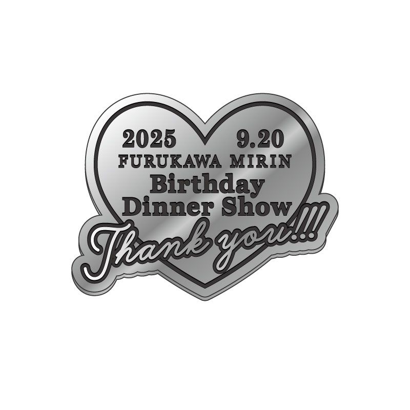 古川未鈴生誕2025】オリジナルピンバッジ - DSPM公式通販