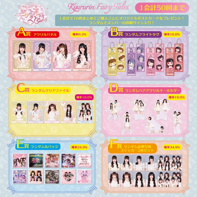 Kyururin Fairy Tales』きゅるちゃんくじ - DSPM公式通販