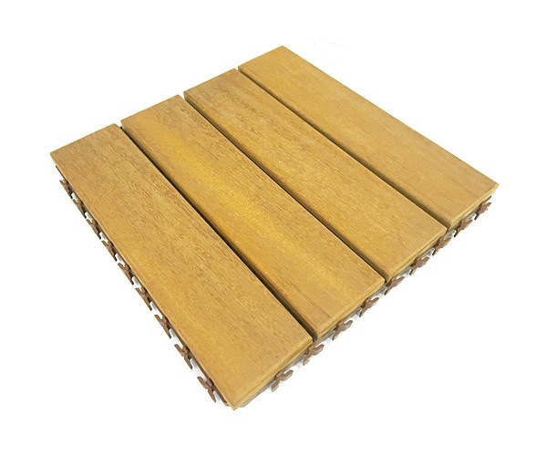 イタウバ製ウッドデッキタイル 2.7平米（30枚）セット【送料無料