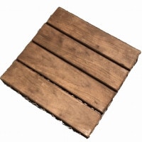 イタウバ製 ウッドデッキ タイル パネル 30×30cm 26枚セット Amazon.co.jp: ウッドデッキ「14枚セット」約30cm*30cm*2.2cm ウッド