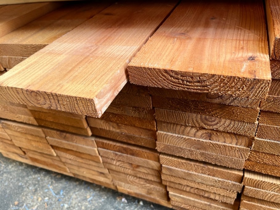 エコアコールウッド 23×138×4000mm（ラフ材） ｜ エコアコールウッド 
