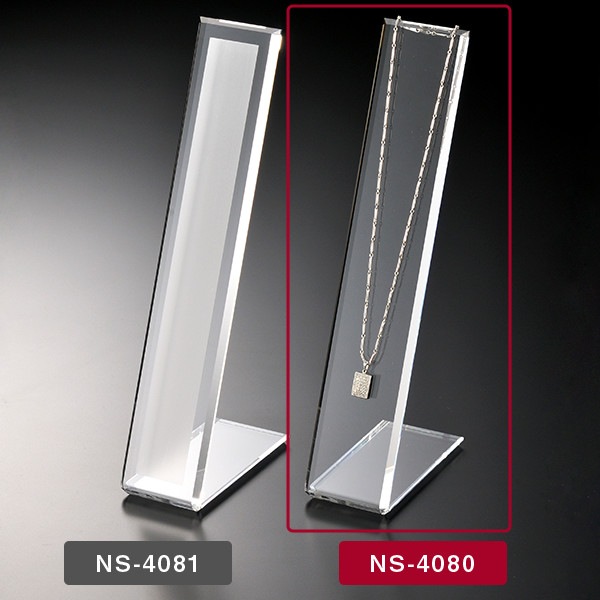ネックレススタンド【LV】1本掛　カラー：クリア