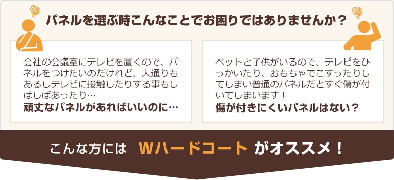 液晶テレビ保護パネル 39インチ 40インチ 39型 40型 オーダーメイド Wハードコート 画面 割れ テレビガード テレビカバー 赤ちゃん 子供 国産