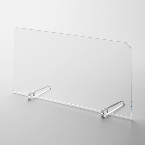 E型パーテーション W1200*H600*D250【ウイルスの飛沫感染防止対策に！】ウイルス対策 仕切 衛生管理 飛沫 ガード