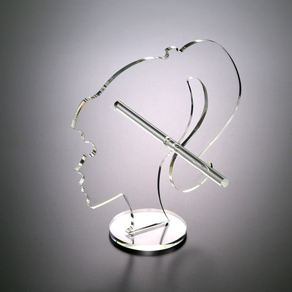 サングラススタンド【人型シリーズ03】少女 ポニーテールタイプ