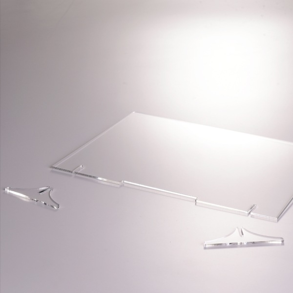 窓付き アクリル パーテーション　W900*H600*D250 感染症対策 カウンター 仕切 衛生管理 飛沫 ガード 感染予防 ウイルス 対策 受付 対面販売 対面窓口 PX-9060C