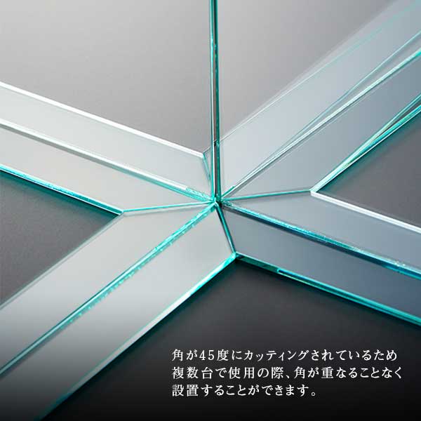 クロスパーテーション ガラスカラー仕様 W900*H450*D120【ウイルスの飛沫感染防止対策に！】感染対策 飛沫 ガード 感染予防 対策 仕切板 パーティション アクリル