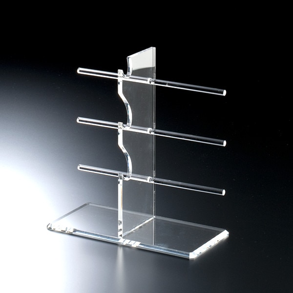 卓上型サングラススタンド【Hワイドタイプ（幅広）】シングル3枚掛