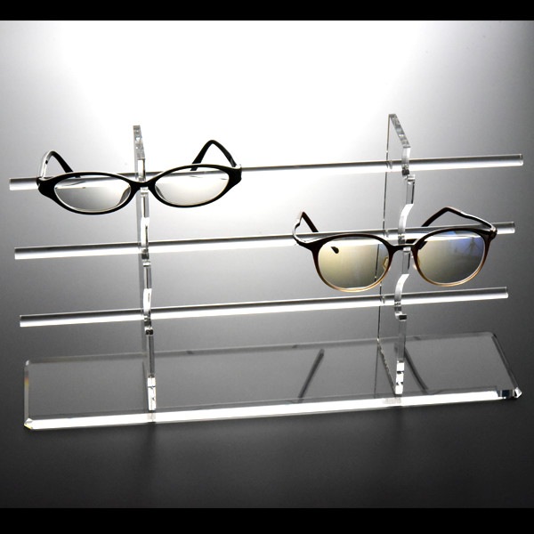 卓上型サングラススタンド【Hワイドタイプ】ダブル6枚掛