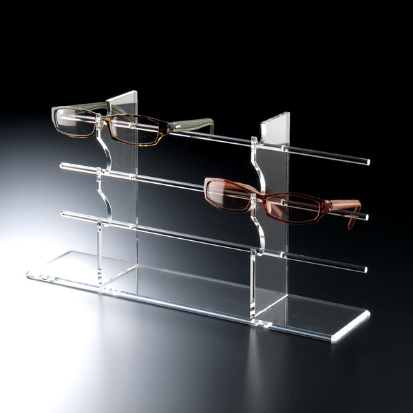 卓上型サングラススタンド【Hワイドタイプ】ダブル6枚掛
