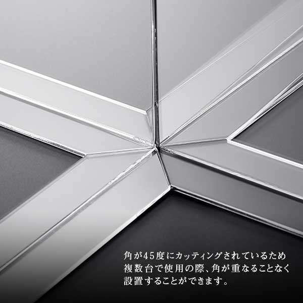 クロスパーテーション クリアマット仕様 W450*H450*D120【ウイルスの飛沫感染防止対策に！】感染対策 飛沫 ガード 感染予防 対策 仕切板 パーティション アクリル