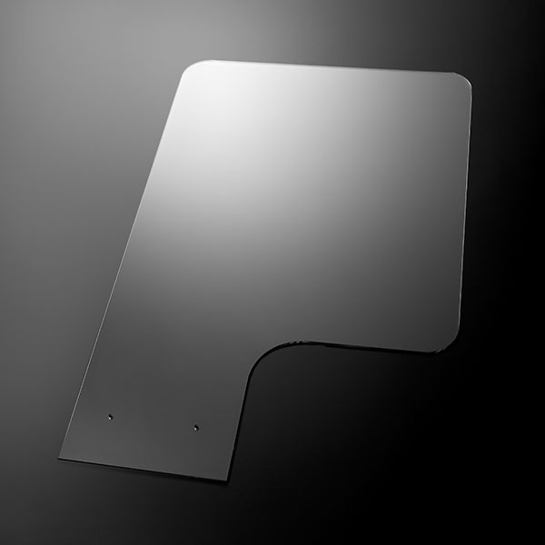 F型パーテーション クリアカラー仕様 W550*H900*D200【ウイルスの飛沫感染防止対策に！】ウイルス対策 仕切 衛生管理 飛沫 ガード