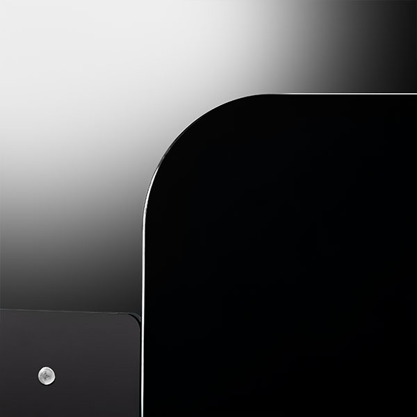 F型パーテーション クリアカラー仕様 W550*H900*D200【ウイルスの飛沫感染防止対策に！】ウイルス対策 仕切 衛生管理 飛沫 ガード