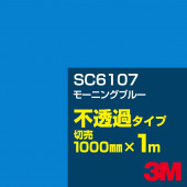 3M SC6107 ⡼˥󥰥֥롼 1000mmm䡿3M åե J꡼ Ʃ᥿סեࡿåƥѥȡġʥ֥롼˷