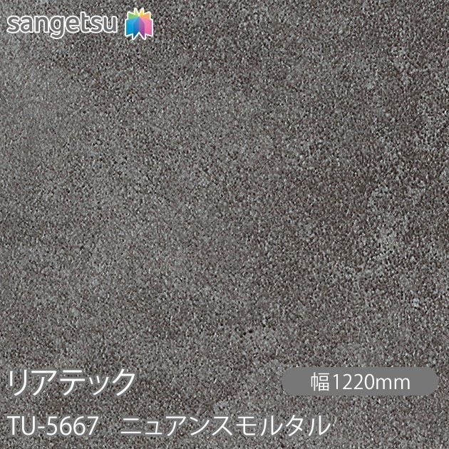 リアテック TU-5667 ニュアンスモルタル W1220mm×1m単位切売 sangetsu