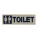���ƥ�쥹�ץ졼�� ST-C 004 Ǵ��ơ����� W160mm��H50mm HCP���ȥ���ޡ�����TOILET��������ץ졼�ȡ��ޥ󥷥�󡿥��ѡ��ȡ��ۥƥ롿�����ȥϥ���