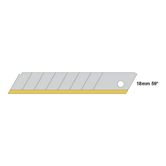 YELLOTOOLS ���������ġ��륺 �ؿ� ������֥졼�� 18mm 59�� 10�祻�å� YT11TB018