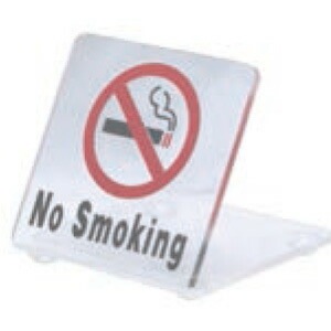 ������륯�ꥢ�ץ졼�� ACTM-002 ������65�� W50mm��H50mm L�� HCP���ر��ʡ�NO SMOKING��������ץ졼�ȡ��ޥ󥷥�󡿥��ѡ��ȡ��ۥƥ롿�����ȥϥ���