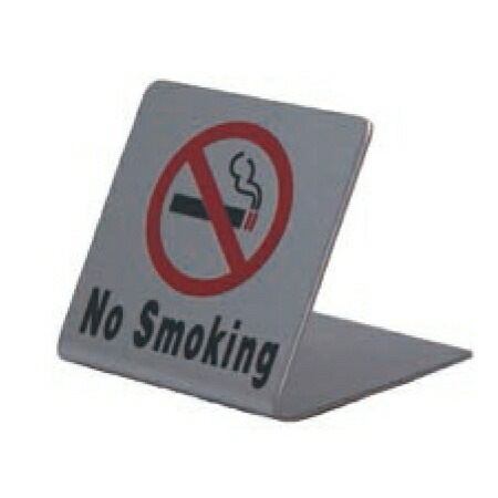 ���ƥ�쥹�ץ졼�� ST-M 003 ������65�� W50mm��H50mm L�� HCP���ر졿NO SMOKING��������ץ졼�ȡ��ޥ󥷥�󡿥��ѡ��ȡ��ۥƥ롿�����ȥϥ���