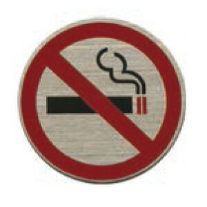 ���ƥ�쥹�ץ졼�� ST-R 007 Ǵ��ơ����� ľ��40mm HCP���ر졿NO SMOKING��������ץ졼�ȡ��ޥ󥷥�󡿥��ѡ��ȡ��ۥƥ롿�����ȥϥ���