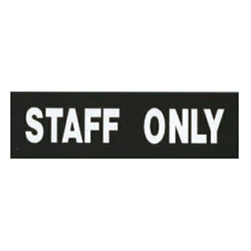 �������ޥåȥ֥�å��ץ졼�� ACMB-A-021 Ǵ��ơ����� W100mm��H30mm HCP�����Ȱ���STAFF ONLY��������ץ졼�ȡ��ޥ󥷥�󡿥��ѡ��ȡ��ۥƥ롿�����ȥϥ���