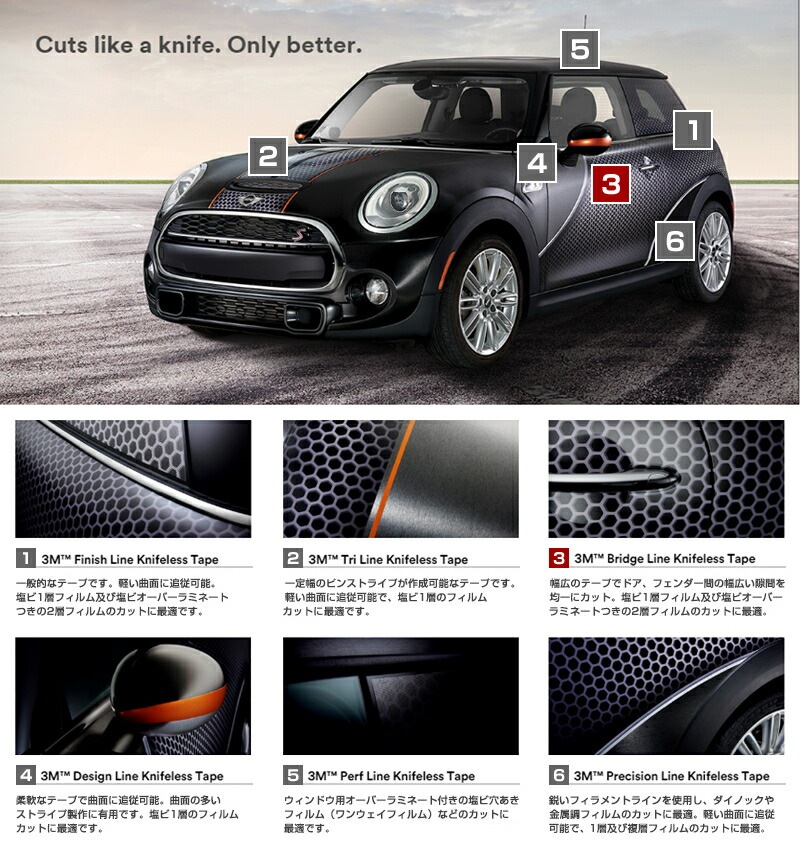 3M �ʥ��ե쥹�ơ��� �֥�å��饤�� BL Bridge Line 50m ��12.7mm��Ĺ��50m �ե���� ���å���