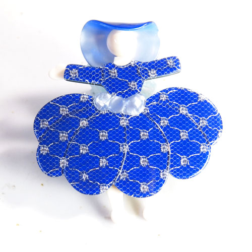 lea stein paris リアスタン　パリ スカーレット　ブルー