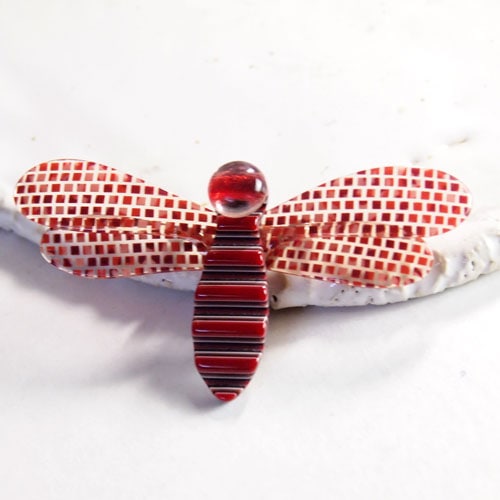 lea stein paris リアスタン　パリ ニュービー　赤