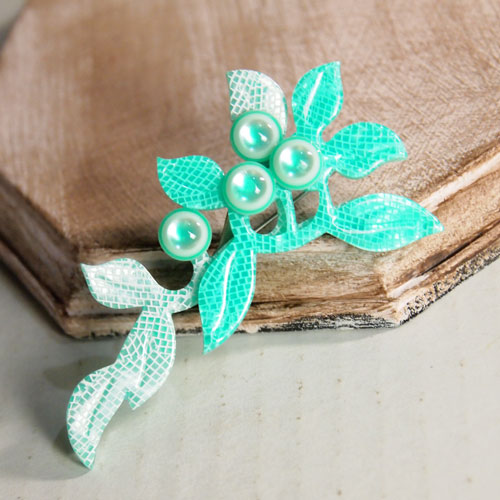 lea stein paris リアスタン　パリ ヴィンテージベリー（エメラルド）