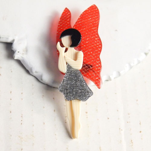 lea stein paris リアスタン　パリ フェアリー（レッド）