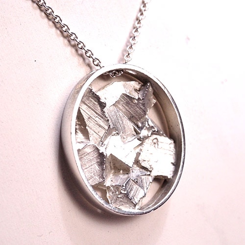 フィンランド　シルバー　アイスクラッシュ ネックレス