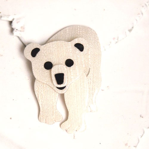 lea stein paris リアスタン　パリ　しろくま